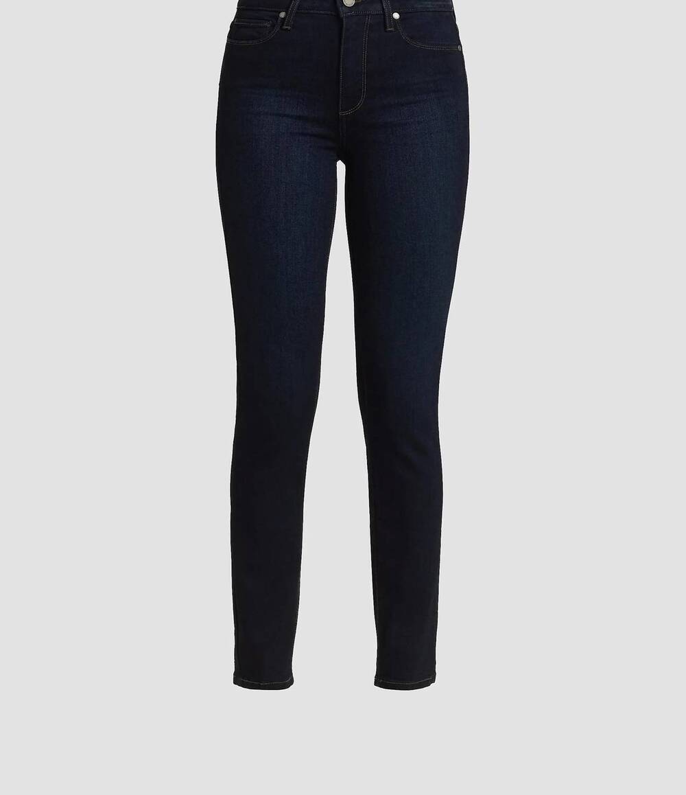 NEW PAIGE women's hoxton ultra skinny jeans in dark wash